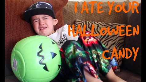 Youtube Com I Ate All Your Halloween Candy I ATE ALL YOUR HALLOWEEN CANDY PRANK - Halloween 2017 - YouTube